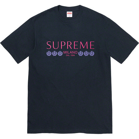 Supreme Milano Tee Navy