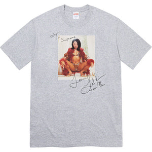 Supreme Lil Kim Tee Grey