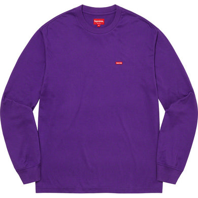 Supreme Small Box L/S Tee Purple 2022