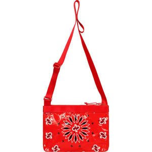 Supreme Bandana Tarp Side Bag Red
