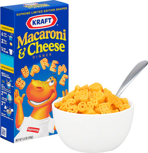 Supreme Kraft Macaroni & Cheese (1 Box)