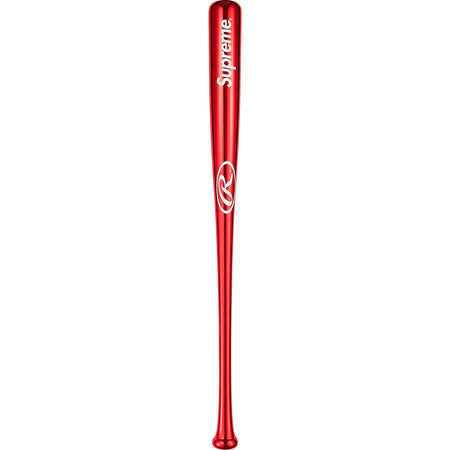 Supreme Rawlings Chrome Maple Wood Baseball Bat