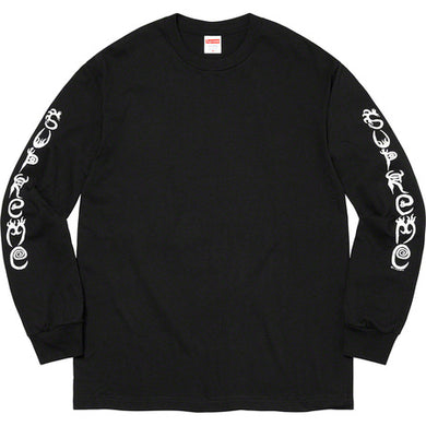 supreme Clayton Patterson L/S Tee Black