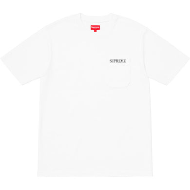 Supreme Embroidered Pocket Tee