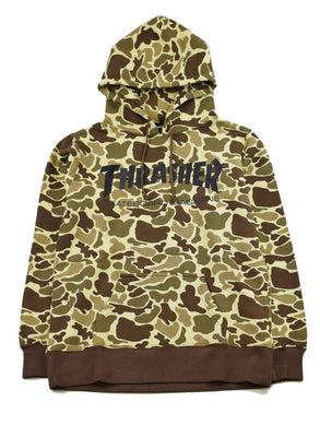 Thrasher Mag Camo Hoody Camo Sand