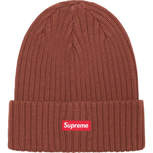 Supreme Overdyed Beanie Brown