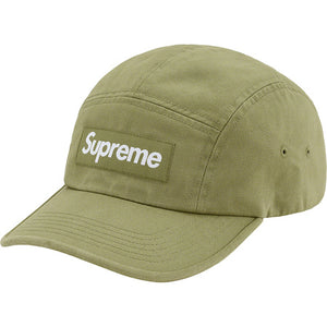 Supreme Washed Chino Camp Cap SS21 Olive