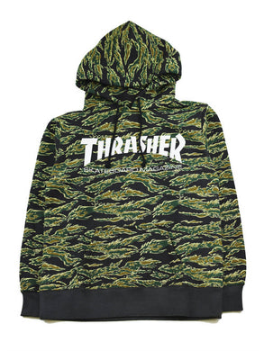 Thrasher Mag Camo Hoody Camo Green