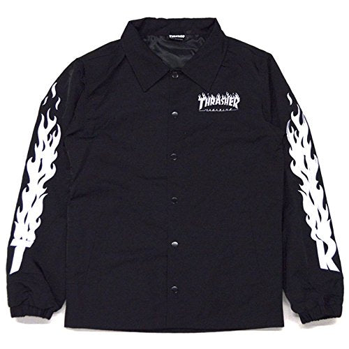 Thrasher Flame Sleeve Coaches Jk