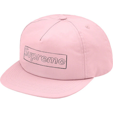 Supreme Kaws Logo 5-Panel Pink