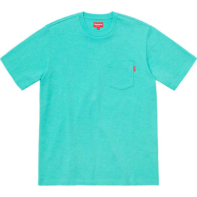 Pocket Tee (Cyan)