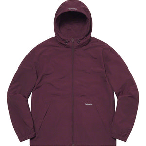 Supreme Reflective Zip Hooded Jacket Purple