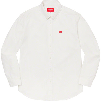 Supreme Small Box Twill Shirt White