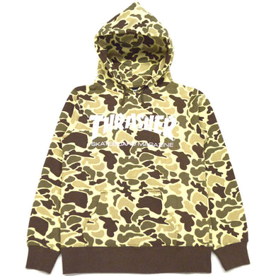 Thrasher Mag Camo Hoody White