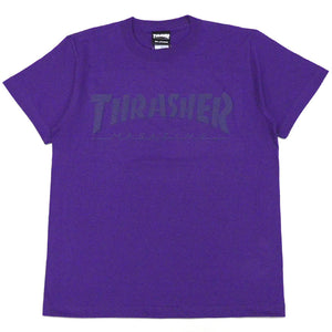 Thrasher Foaming Logo S/S Tee Purple