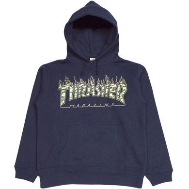 Thrasher Tiger Flame Camo Hoodie Sweat