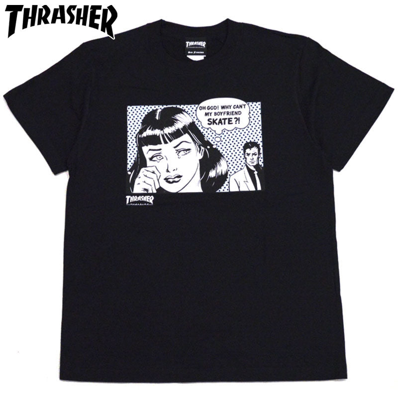 Thrasher Japan Boyfriend Tee Grey