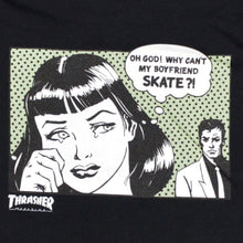 Thrasher Boyfriend Hooide Black