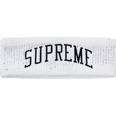 Supreme New Era Sequin Arc Logo Headband