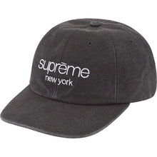 Supreme Classic Logo 6-Panel Black