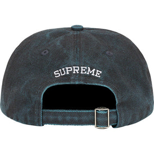 Supreme Washed Twill 6-Panel Blue