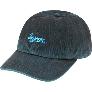 Supreme Washed Twill 6-Panel Blue