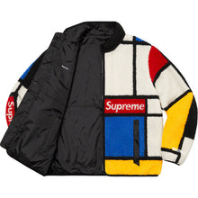 Supreme Reversible Colorblocked Fleece Jacket