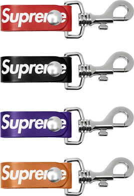 Supreme Leather Key Loop