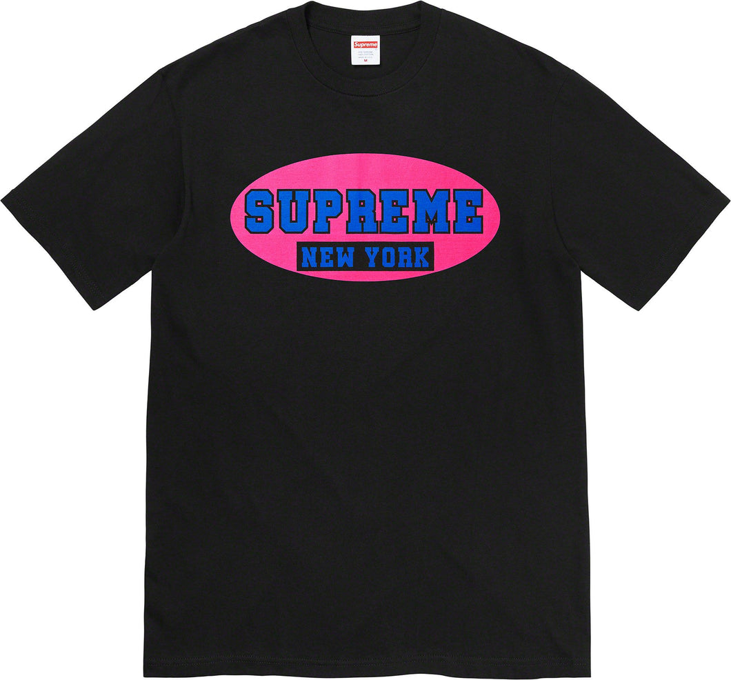 Supreme New York Tee Black