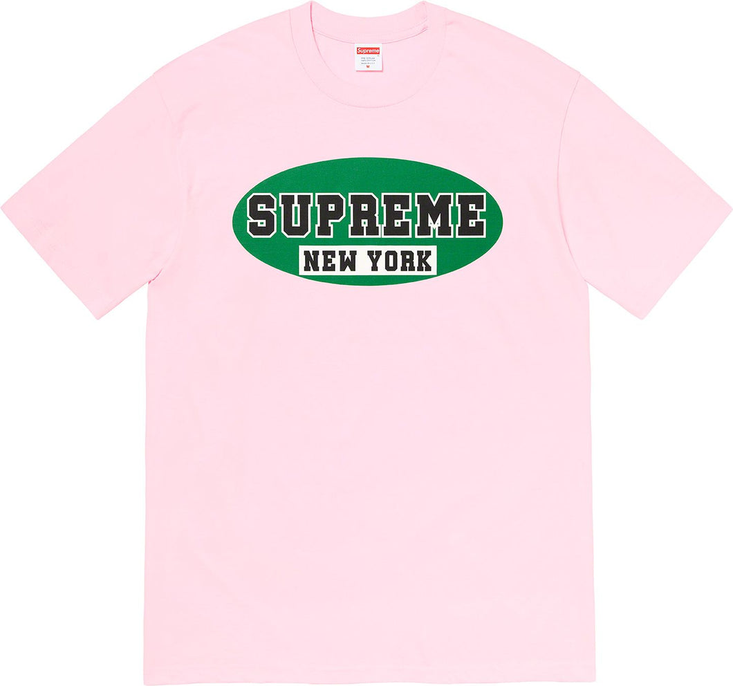 Supreme New York Tee Pink