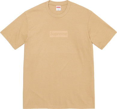 Supreme Tonal Box Logo Tee khaki