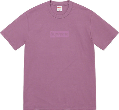 Supreme Tonal Box Logo Tee Purple