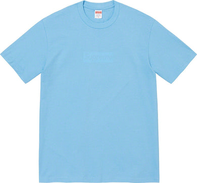 Supreme Tonal Box Logo Tee Blue
