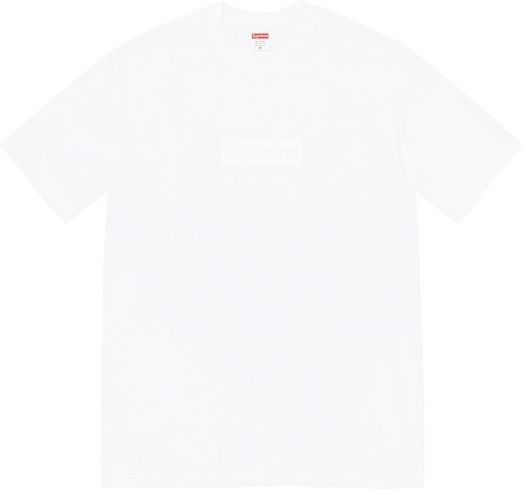 Supreme Tonal Box Logo Tee White