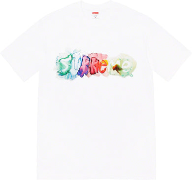 Supreme Watercolor Tee White