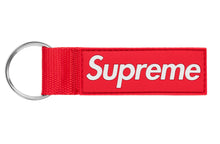 Supreme Webbing Keychain Red