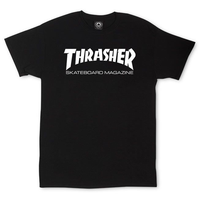 Thrasher Mag Logo Tee - Black