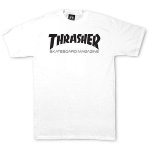 Thrasher Mag Logo Tee - White
