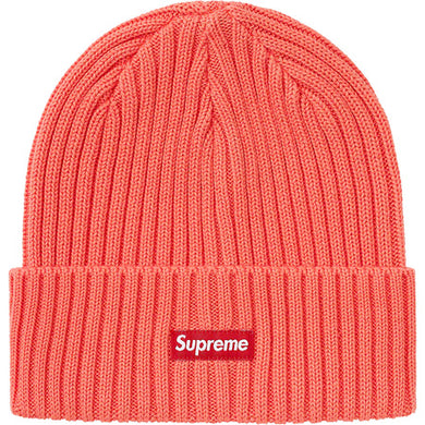 Supreme Overdyed Beanie Coral