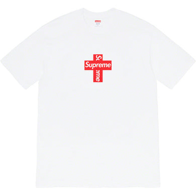 Supreme Cross Box Logo Tee White