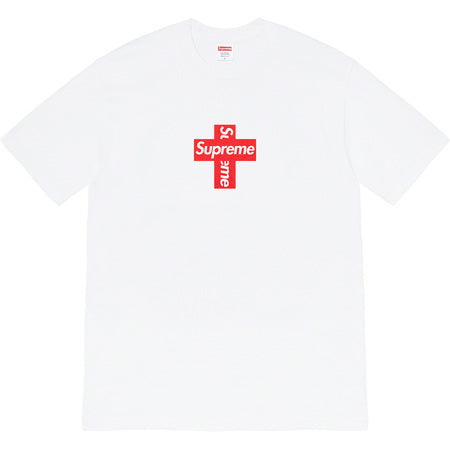 Supreme Cross Box Logo Tee White