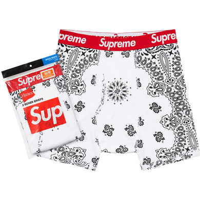 Supreme/Hanes Bandana Boxer Briefs (2 pack)